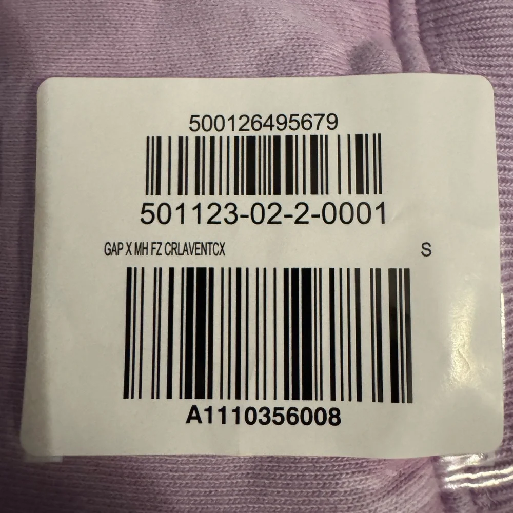 Madhappy Gap Lavender Cropped-Small-Hoodie-Sweatpants Set Viral NWT Deadstock - Picture 3 of 4